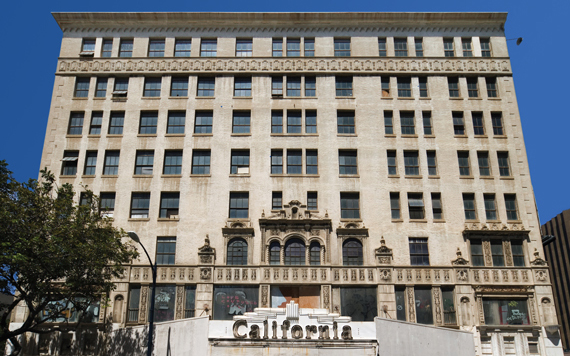 Photo of the California Theatre, 2010