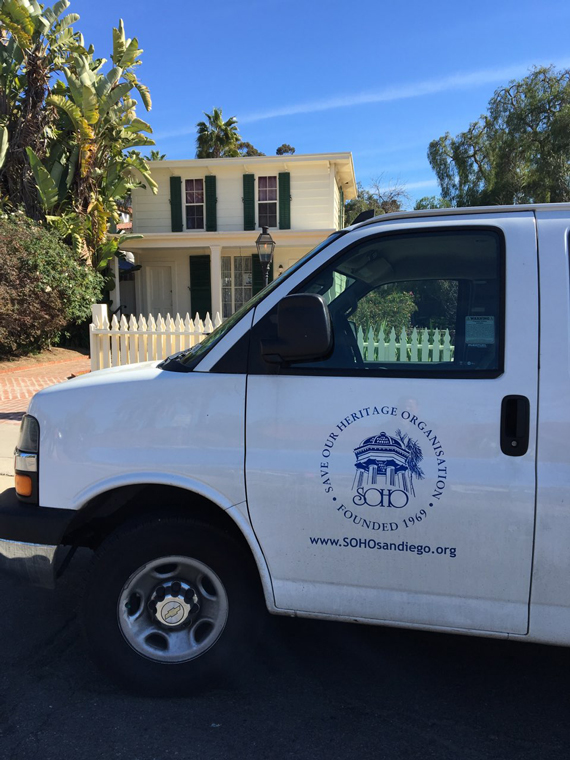 SOHO's new cargo van