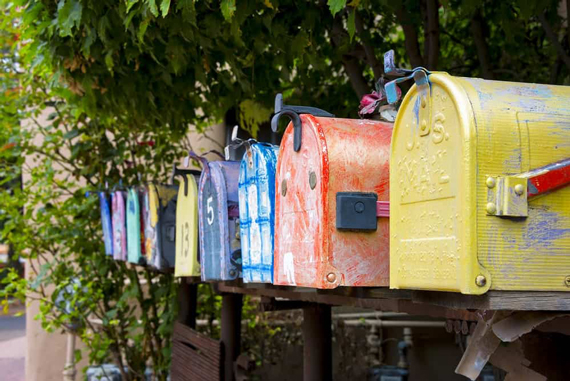 Photo of mailboxes