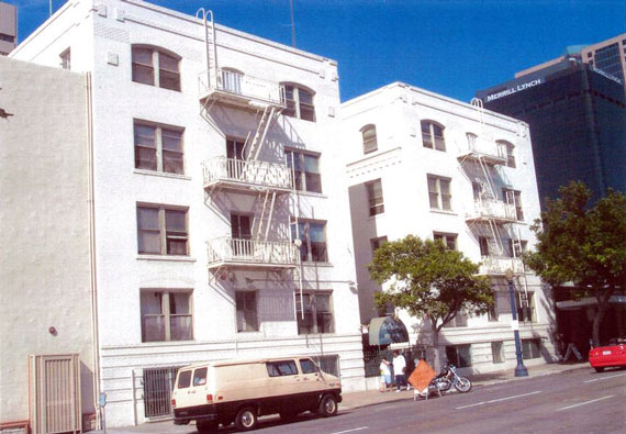 1912 apartment building designed by the Quayle Brothers