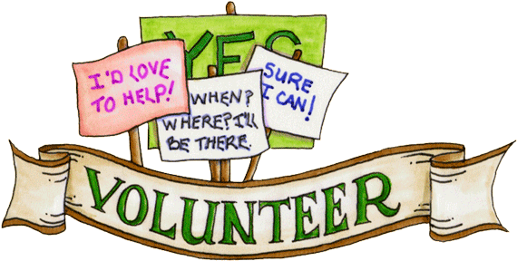 Volunteer now graphic