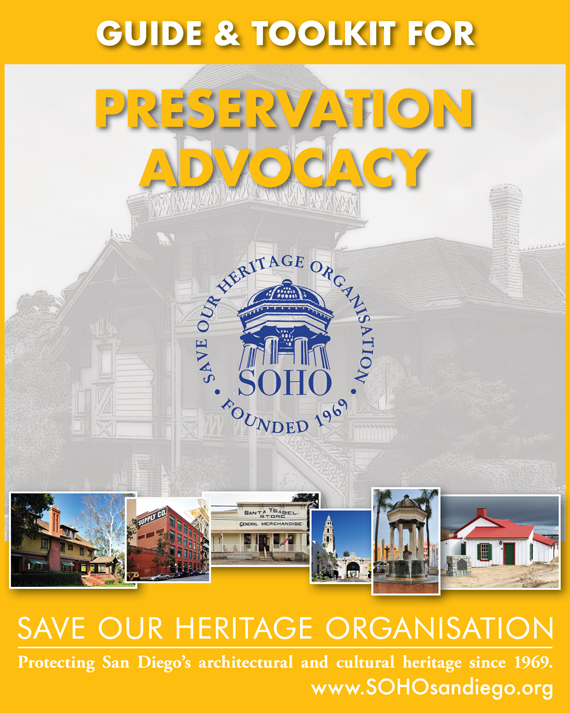 Image of the cover of the Saving San Diego’s Historic Places Toolkit