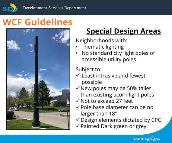 Powerpoint slide showing the WCF Guidelines.