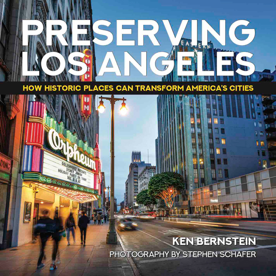 Photo of cover of the book Preservin Los Angeles