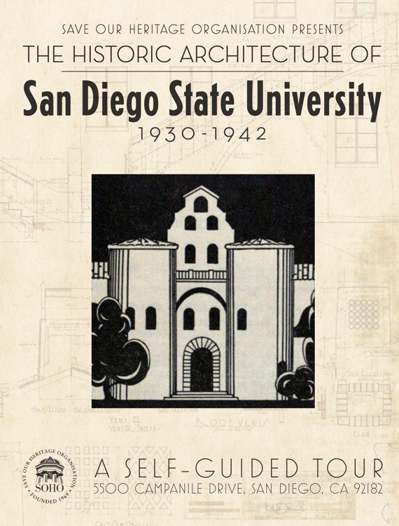 Image of the front cover of the walking tour booklet