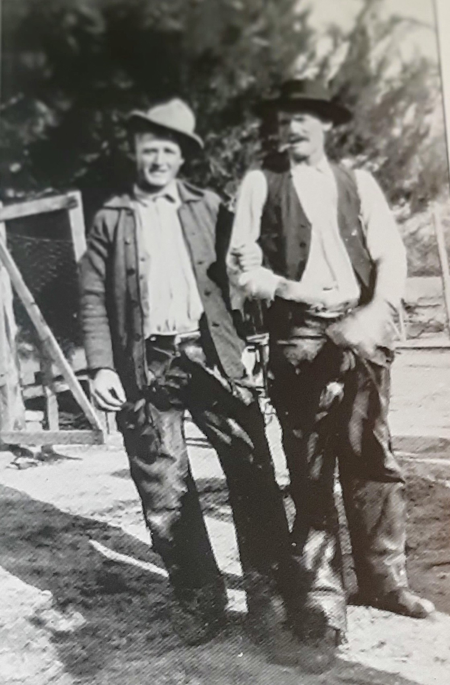 Photo of Ed Vail and George Sawday