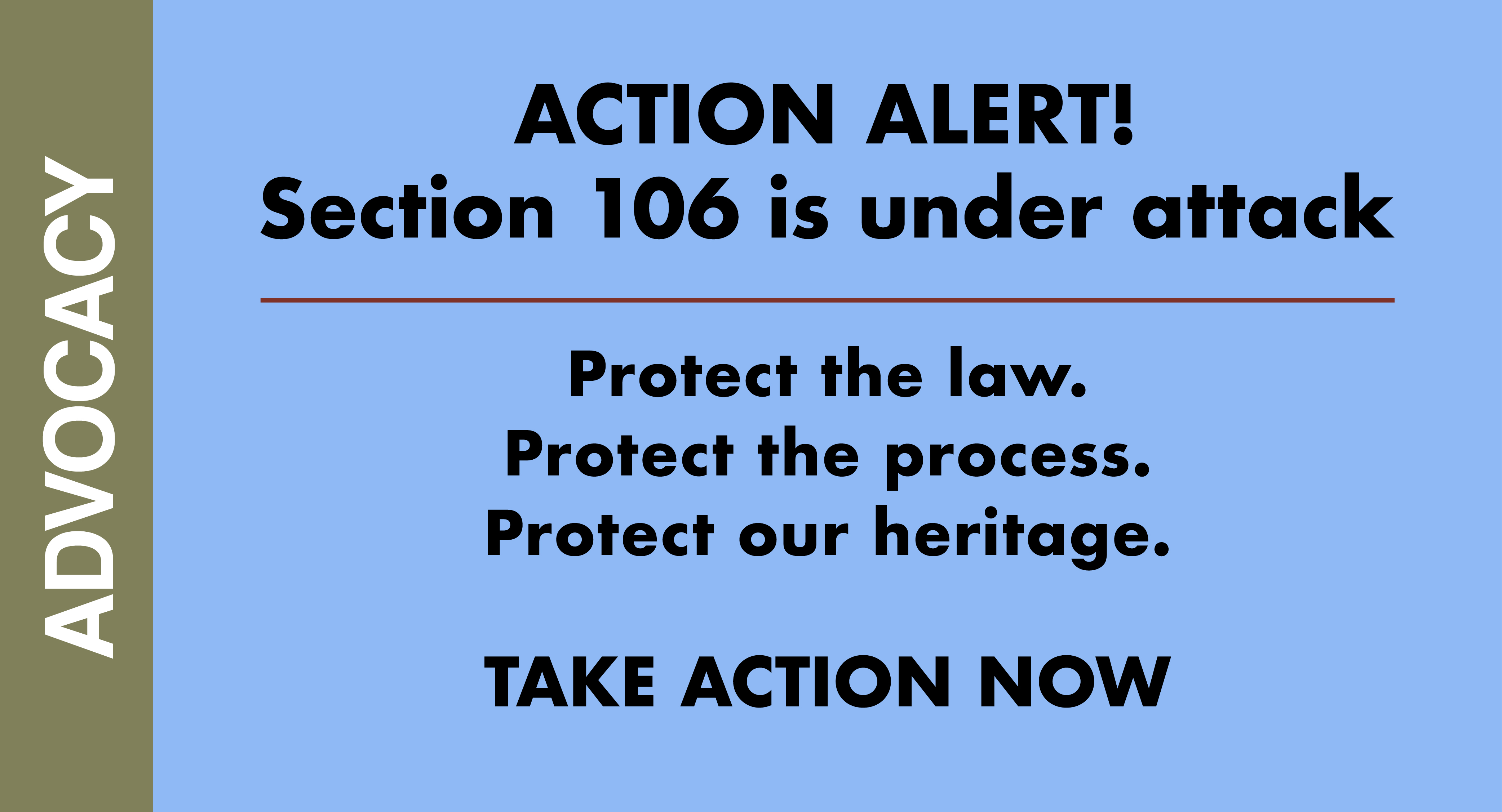 Take action to save Section 106